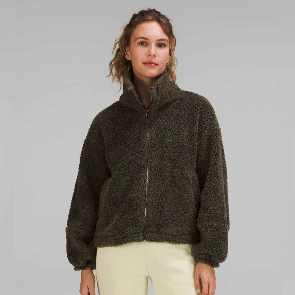 NWT Lululemon Cinchable Fleece Jacket, 4
